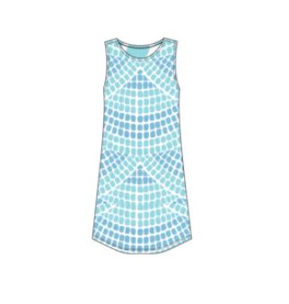Tribal Sleeveless Dress with Pockets | INDIGO MOOD BOUTIQUE